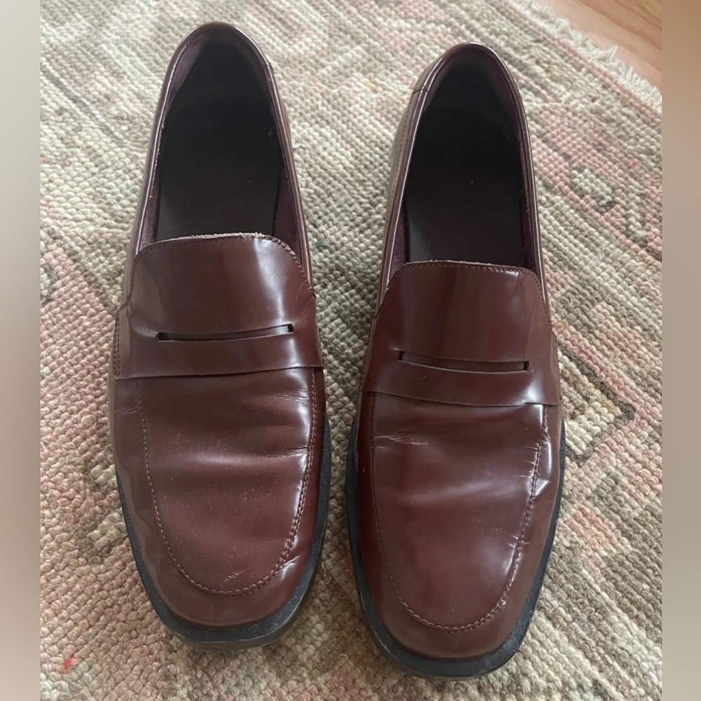 Everlane Patent Leather Loafers